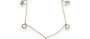 PAVÉ DIAMOND XO STAR & CIRCLE DROP CHARM BRACELET image 0