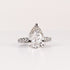 LAB-GROWN DIAMOND PEAR BRILLIANT-CUT ENGAGEMENT RING image 0