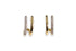 DIAMOND PAVÉ DOUBLE HUGGIE HOOP EARRINGS image 0