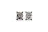 LUXURY LAB-GROWN RADIANT SQUARE CUT DIAMOND STUD EARRINGS image 0