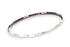 SAPPHIRE & DIAMOND PAVÉ BANGLE BRACELET image 1