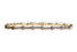 BRILLIANT CUT DIAMOND FLOWER CLUSTER TENNIS BRACELET image 3