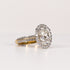 LAB-GROWN DIAMOND OVAL BRILLIANT-CUT HALO ENGAGEMENT RING image 1