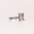 LAB-GROWN DIAMOND RECTANGULAR RADIANT-CUT PAVÉ BAND ENGAGEMENT RING image 1