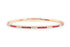 RUBY & DIAMOND PAVÉ BANGLE BRACELET image 1