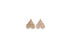 DIAMOND HEART PAVÉ STUD EARRINGS image 1