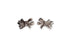 BAGUETTE DIAMOND BOW STUD EARRINGS image 0