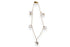 PAVÉ DIAMOND XO STAR & CIRCLE DROP CHARM BRACELET image 1