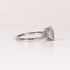 LAB-GROWN DIAMOND EMERALD & PEAR-CUT TOI ET MOI ENGAGEMENT RING image 2