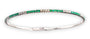 EMERALD & DIAMOND PAVÉ BANGLE BRACELET image 0