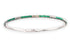 EMERALD & DIAMOND PAVÉ BANGLE BRACELET image 0