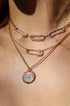 DIAMOND PAVÉ PAPERCLIP LINK STATEMENT NECKLACE image 2
