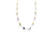 NATURAL RAINBOW SAPPHIRE STATION NECKLACE image 0