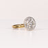 LAB-GROWN DIAMOND ROUND BRILLIANT-CUT HALO ENGAGEMENT RING image 1