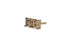LUXURY LAB-GROWN RADIANT SQUARE CUT DIAMOND STUD EARRINGS image 3