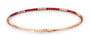 RUBY & DIAMOND PAVÉ BANGLE BRACELET image 0