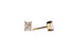 LUXURY LAB-GROWN RADIANT SQUARE CUT DIAMOND STUD EARRINGS image 2