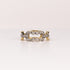 DIAMOND PAVÉ LINK RING image 0