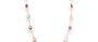 NATURAL MULTI-COLOR SAPPHIRE STATION NECKLACE image 0