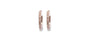 DIAMOND PAVÉ OVAL HOOP EARRINGS image 0
