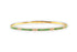 EMERALD & DIAMOND PAVÉ BANGLE BRACELET image 0