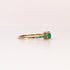 EMERALD & DIAMOND RADIANT-CUT RING image 2