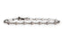 BRILLIANT CUT DIAMOND FLOWER CLUSTER TENNIS BRACELET image 0