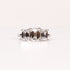 LAB-GROWN DIAMOND EMERALD-CUT TRINITY THREE-STONE ENGAGEMENT RING image 0
