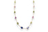 NATURAL RAINBOW SAPPHIRE STATION NECKLACE image 3