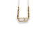 DIAMOND PAVÉ OPEN LINK SLIDER PENDANT BALL BEAD NECKLACE image 0