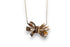 BAGUETTE DIAMOND CHANNEL-SET BOW PENDANT NECKLACE image 0