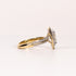 LAB-GROWN DIAMOND OVAL BRILLIANT-CUT HALO ENGAGEMENT RING image 2