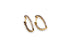DIAMOND MARQUISE HOOP EARRINGS image 2