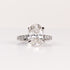 LAB-GROWN DIAMOND OVAL BRILLIANT-CUT ENGAGEMENT RING image 0