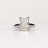 LAB-GROWN DIAMOND RECTANGULAR BRILLIANT SOLITAIRE RING image 0