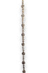 BRILLIANT CUT DIAMOND FLOWER CLUSTER TENNIS BRACELET image 1