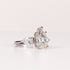 LAB-GROWN DIAMOND PEAR TRINITY THREE-STONE ENGAGEMENT RING image 1