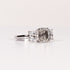 LAB-GROWN DIAMOND EMERALD-CUT THREE-STONE ENGAGEMENT RING image 1