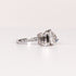 LAB-GROWN DIAMOND EMERALD & PEAR-CUT TOI ET MOI ENGAGEMENT RING image 1