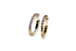 OVAL INSIDE-OUT DIAMOND HOOP EARRINGS image 4